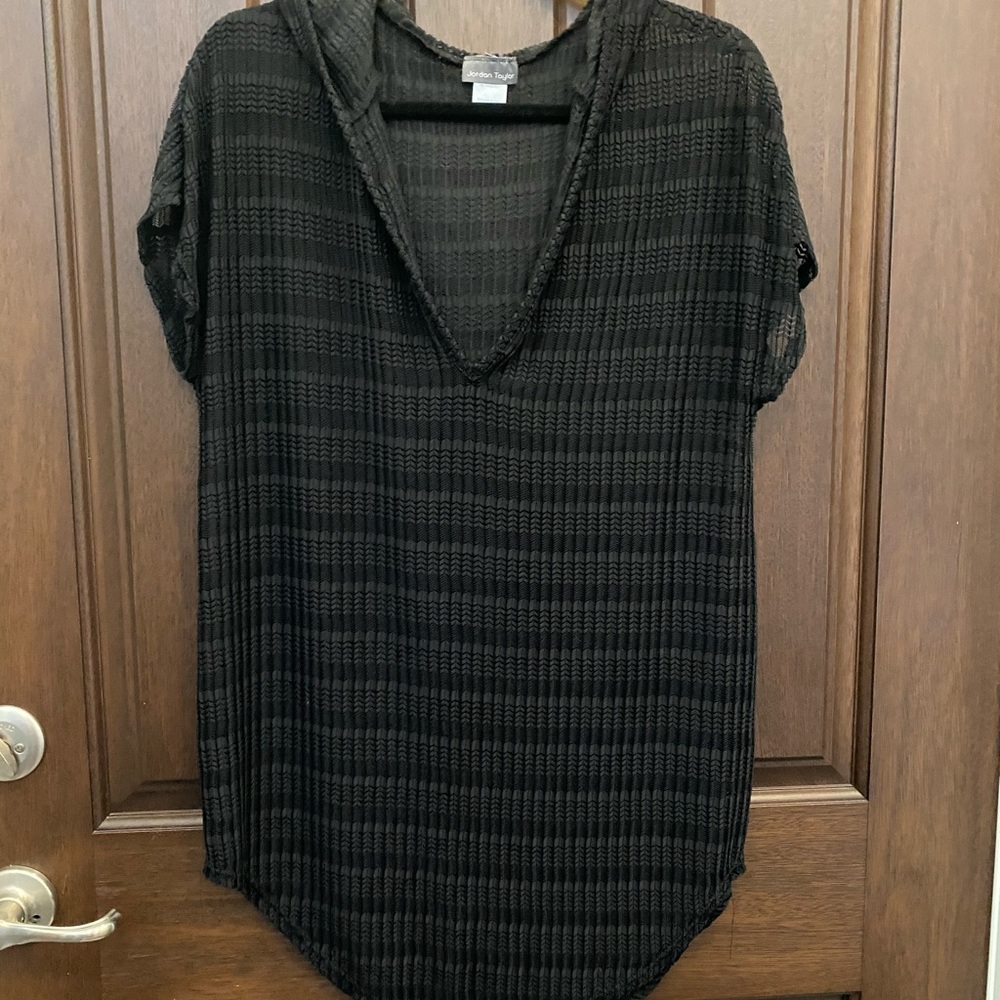 Black Swimsuit Coverup